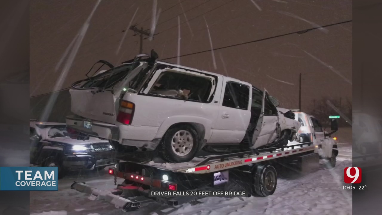 Man Recovering After Wreck On I-35 During Winter Storm