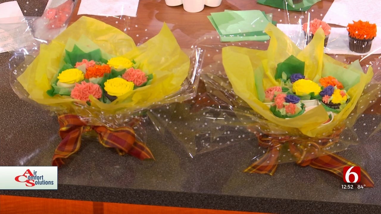 Fall Cupcake Bouquet