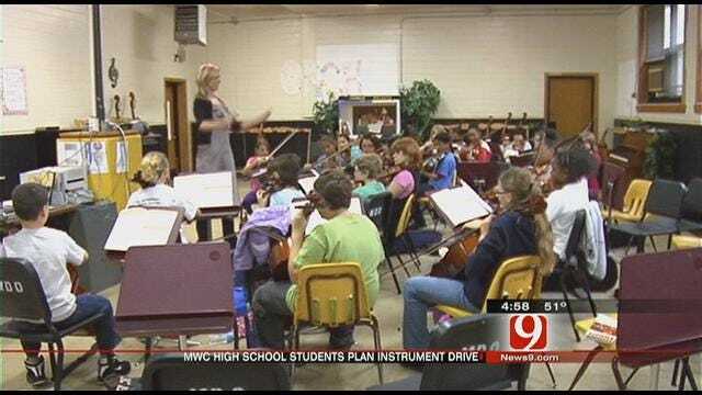 Instruments No Easy Task For Middle School Students
