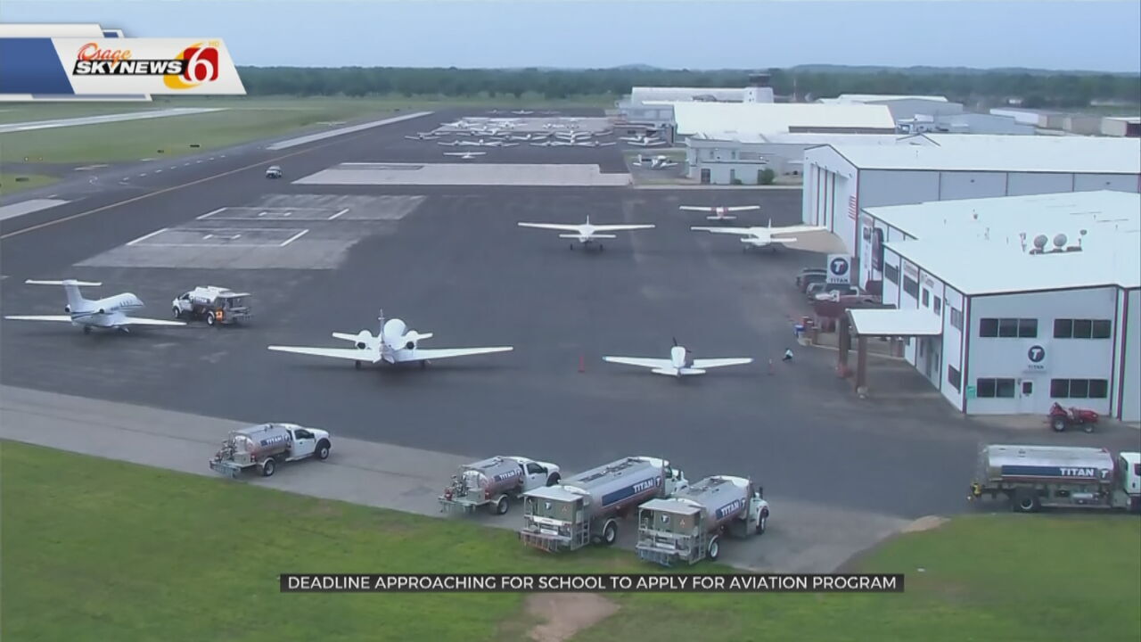 Deadline Approaching For Oklahoma Schools To Apply For Aviation Program 