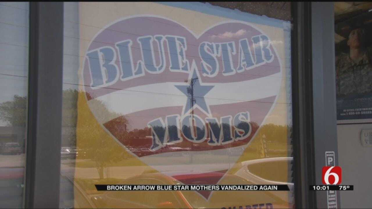 BA Blue Star Mothers Hit By Vandals For Second Time