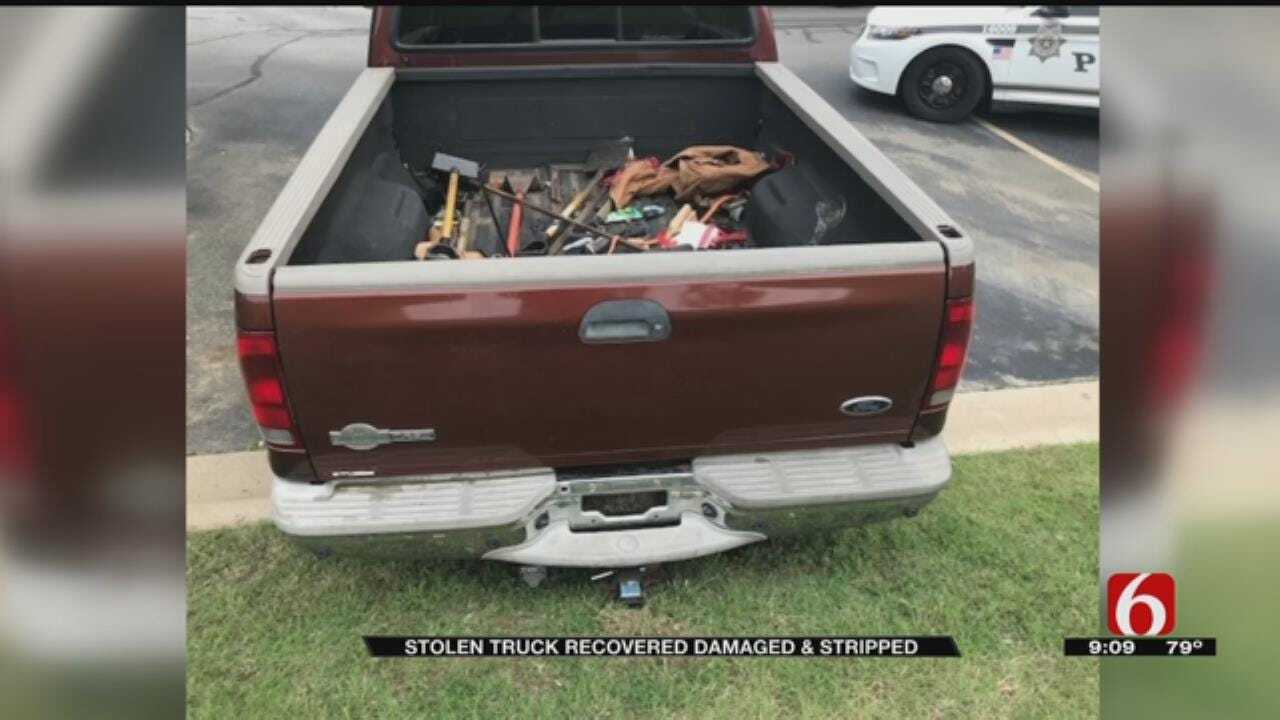 Update: Truck Stolen From Hospital Parking Lot Found