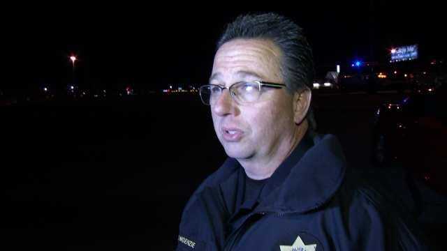 WEB EXTRA: Tulsa Police Sgt. Mark Mackenzie Talks About Crash