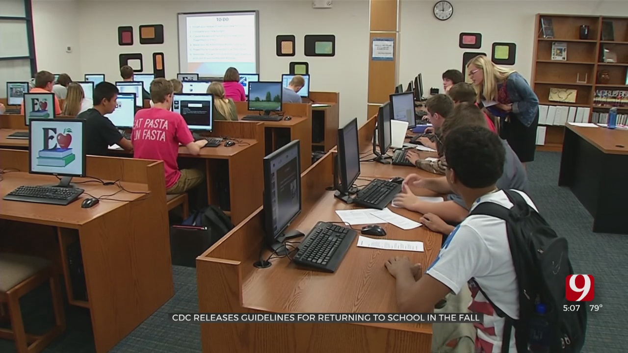 Oklahoma School Leaders Look At Newly Released CDC Guidelines For Reopening Schools