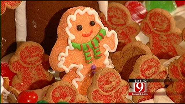 Oklahoma Chef Whips Up Gingerbread Village