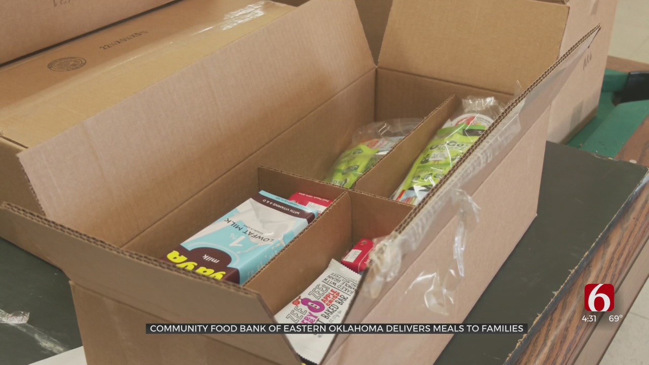 Oklahoma Community Food Bank Provides Meals For Students During Holiday Break