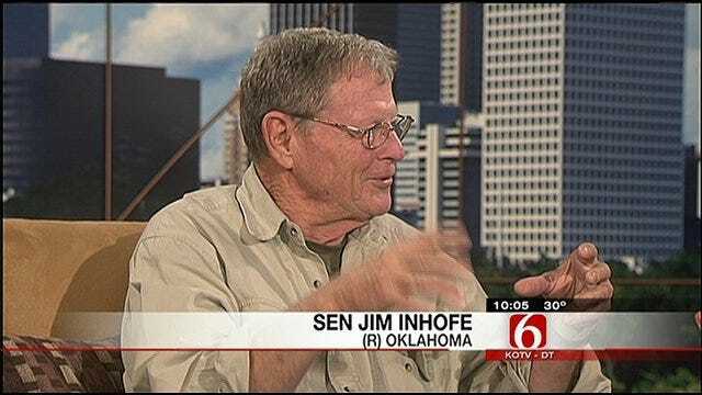 Sen. Inhofe Talks To News On 6 About Visit With 45th Soldiers In Afghanistan