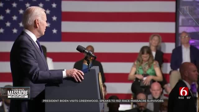 President Biden Speaks With Tulsa Race Massacre Survivors, Honors Victims