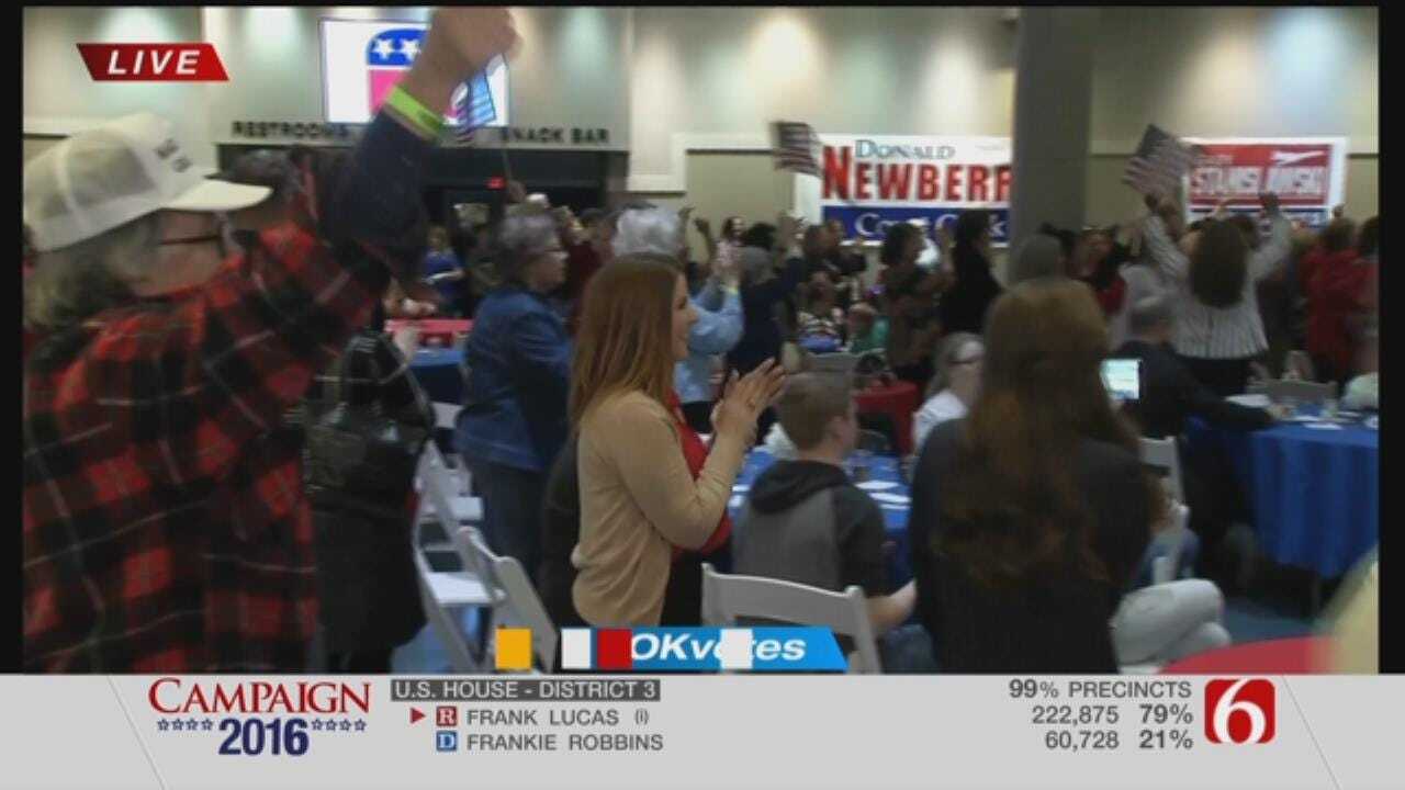 WEB EXTRA: Erin Conrad Reports From The Republican Watch Party