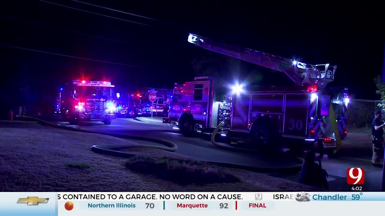 1 Injured After Overnight House Fire In Warr Acres
