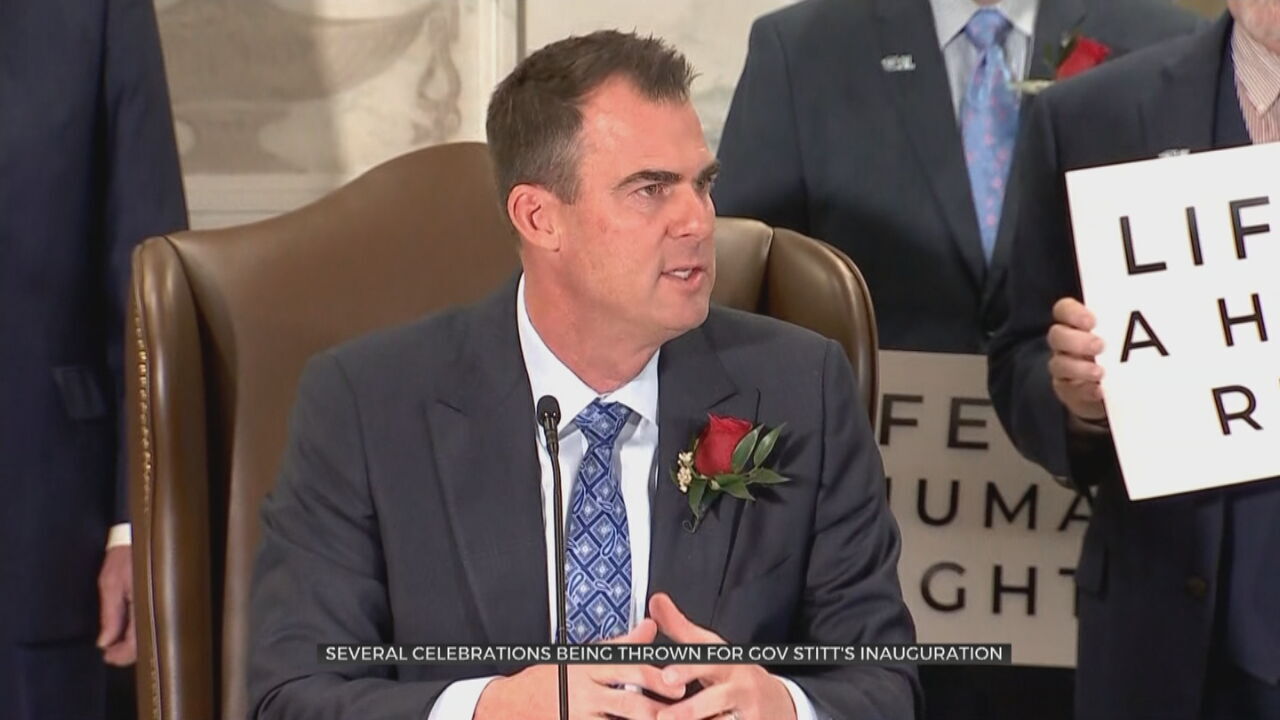 Several Celebrations Being Held For Governor Stitt's Inauguration 
