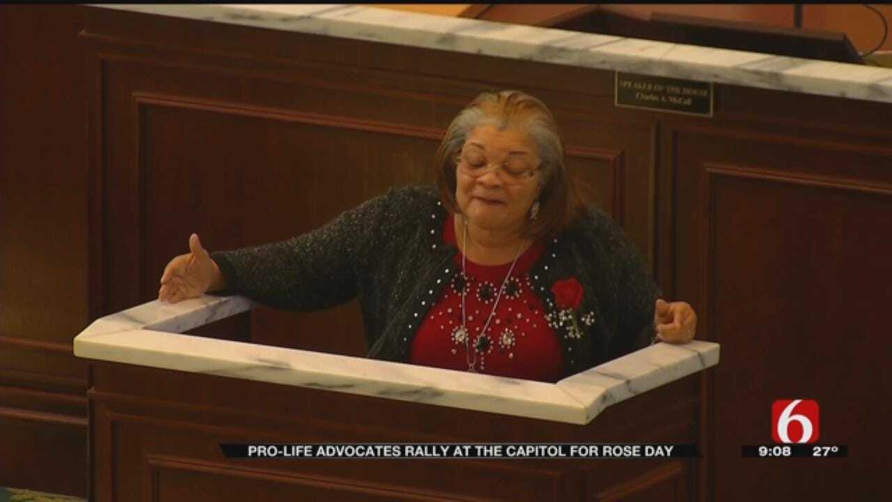 Niece Of Martin Luther King Jr. Gives Speech At State Capitol