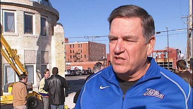 WEB EXTRA: University Of Tulsa Football Coach Bill Blankenship Talks About City Of Tulsa Support