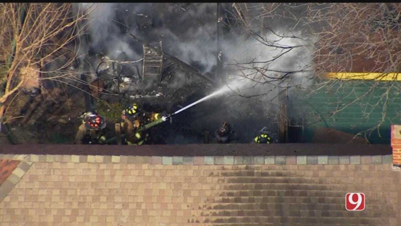 House Fire Reported In SW OKC