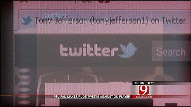 OU Player Receives Offensive Tweets From Florida State Fan