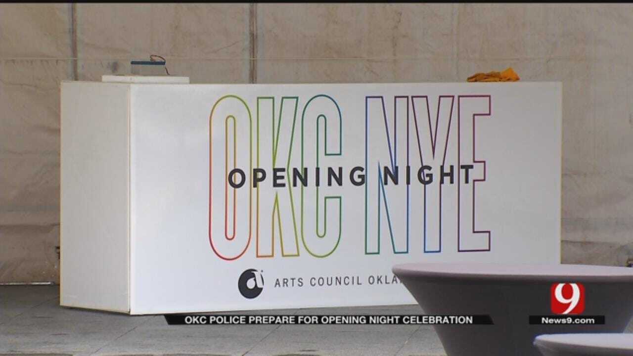 100 Police Officers Will Be In Downtown OKC For Opening Night Festivities