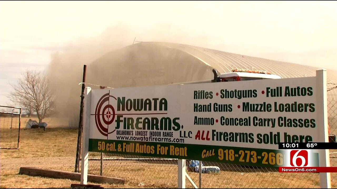 1 Dead After Fire Erupts At Nowata Gun Range