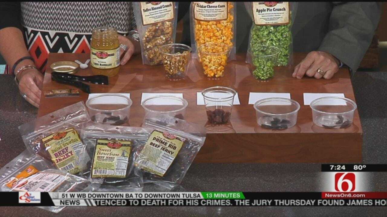 6 In The Morning Tastes Samples From Broken Arrow's New Beef Jerky Outlet Store
