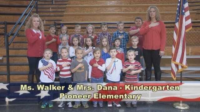 Ms. Walker And Mrs. Dana's Kindergarten Class At Pioneer Elementary
