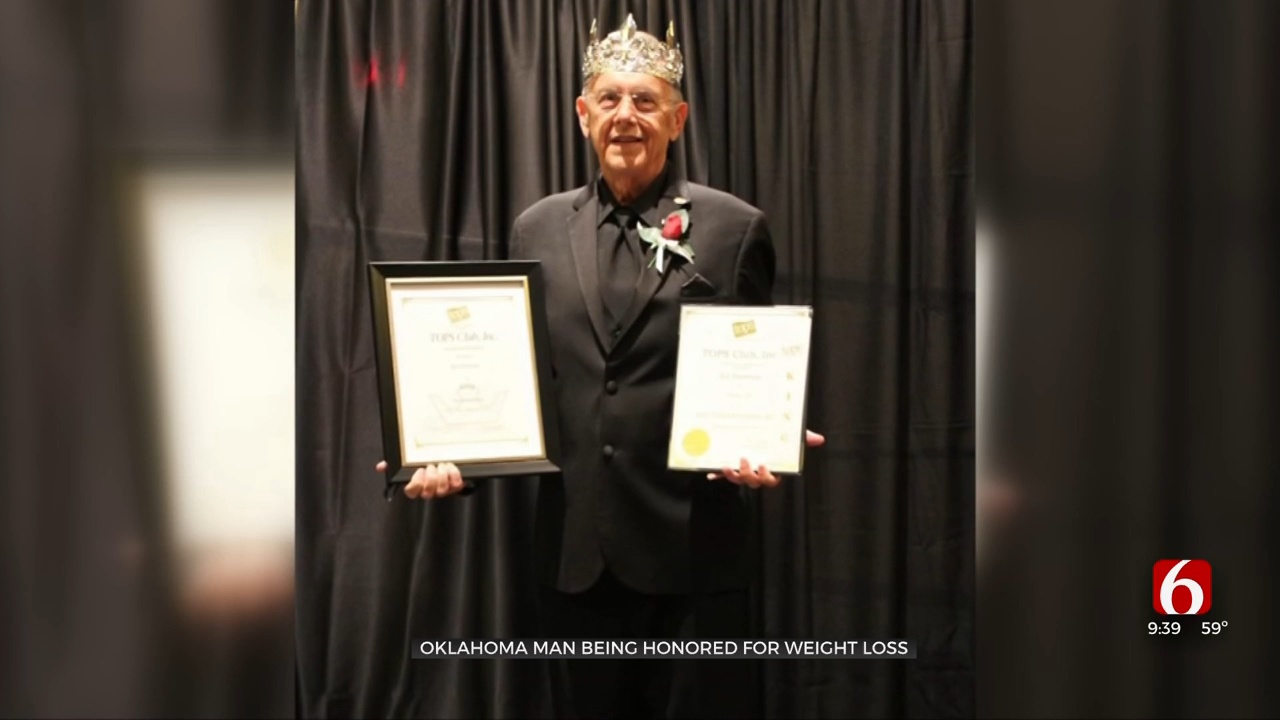 Oklahoma Man Being Honored For Weight Loss By National Support Group