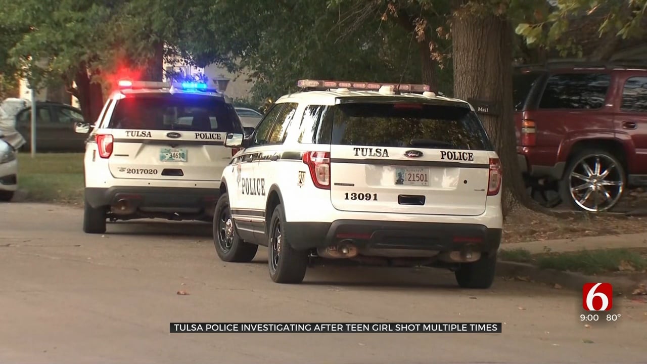 Tulsa Police Investigate After Teen Girl Shot Multiple Times