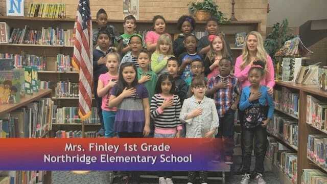 Mrs. Finley's 1st Grade class at Northridge Elementary School
