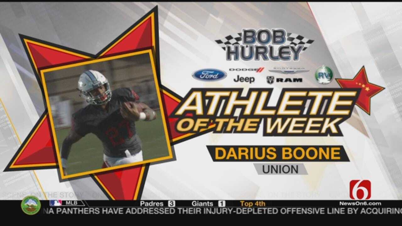 Week 4 Athlete Of The Week: Union's Darius Boone