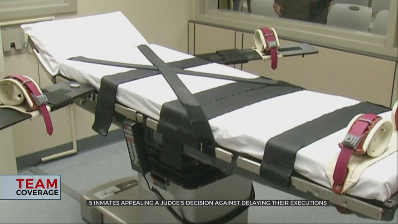 Attorneys For Five Death Row Inmates Appeal To US Court Of Appeals For Halt On Executions