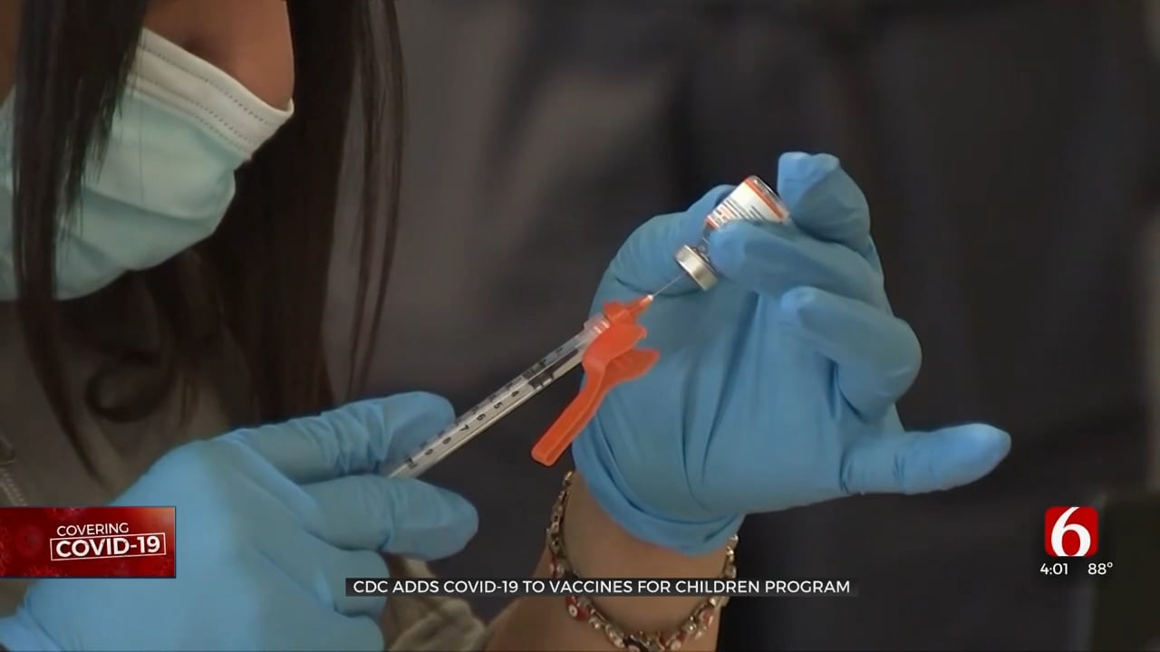 CDC Adds COVID-19 To Vaccines For Children Program