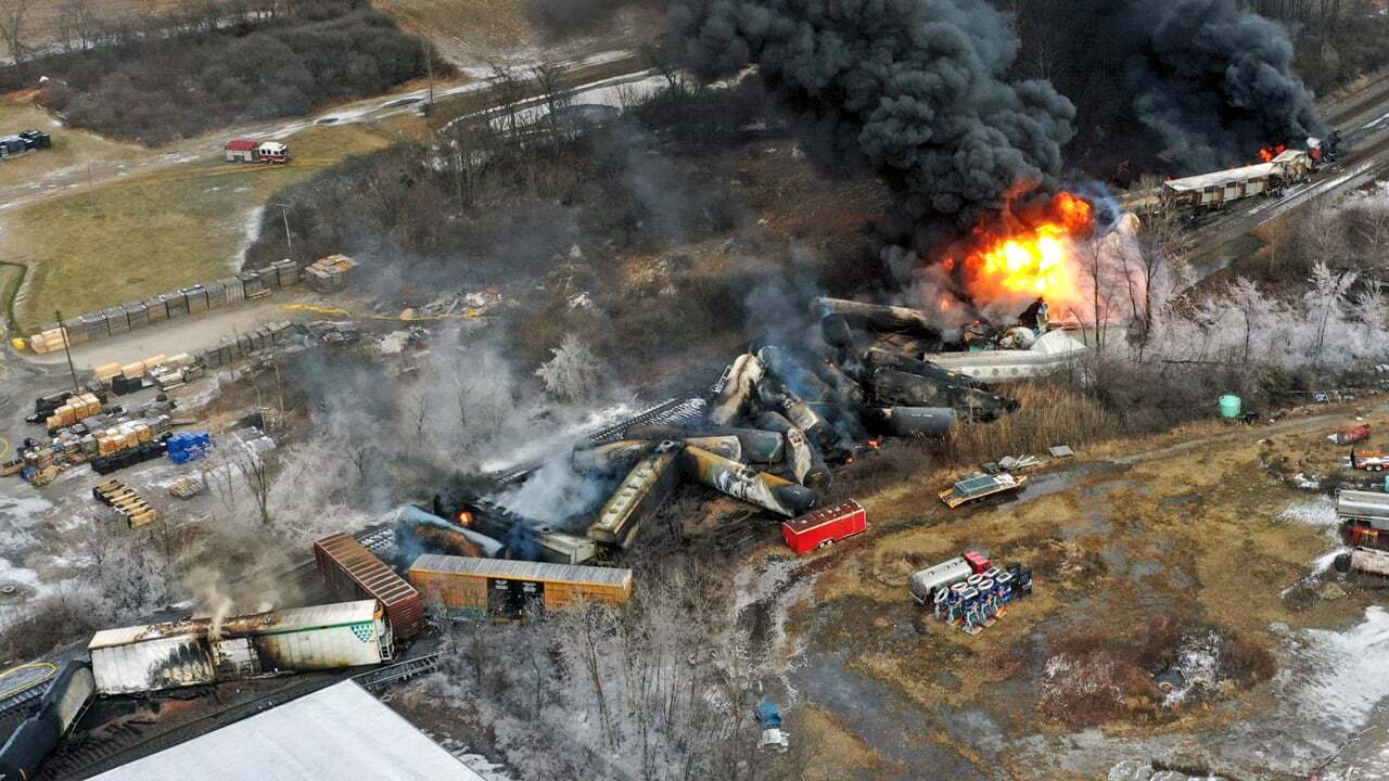 Norfolk Southern Releases '6-Point' Safety Plan After Second Ohio Derailment