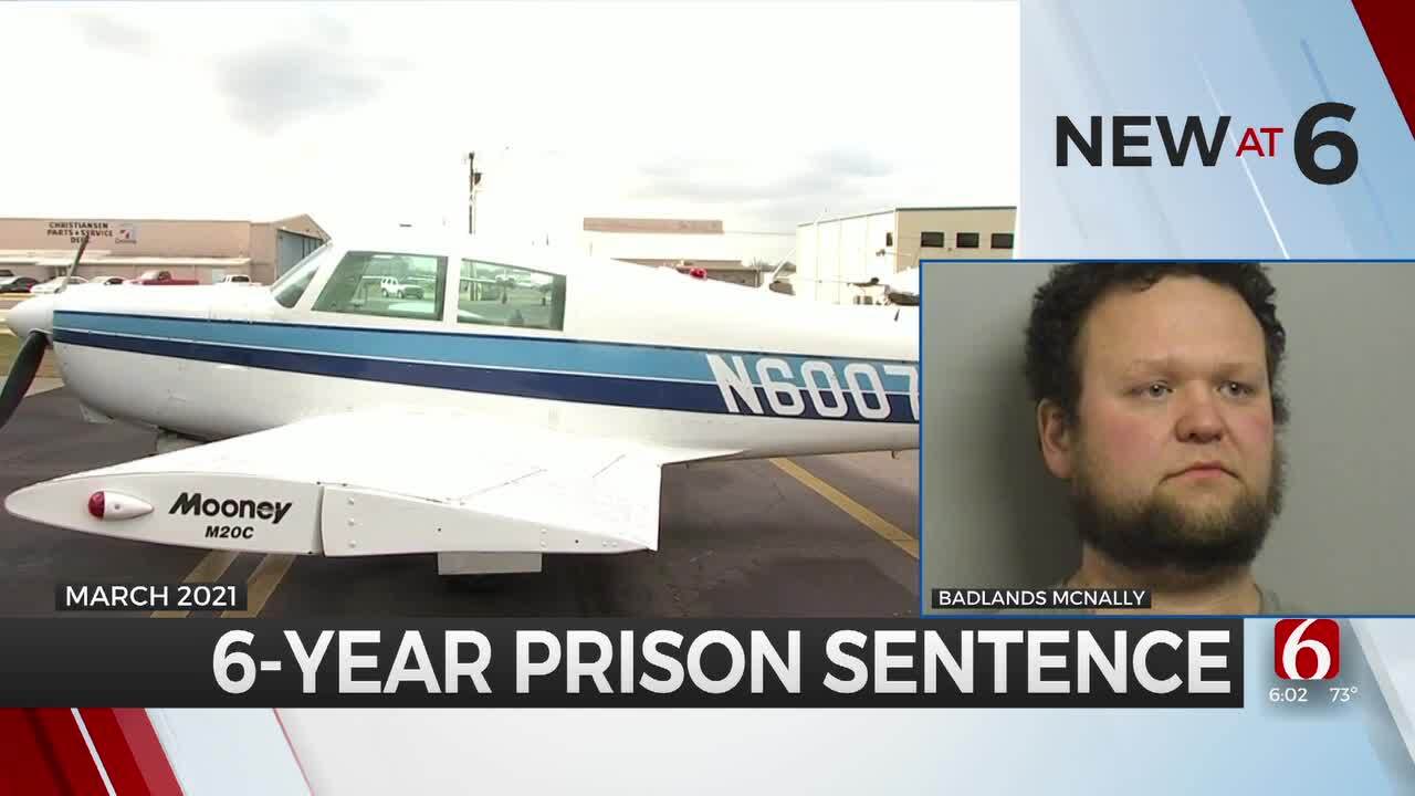Man Sentenced To 6 Years In Prison After Flying Meth Into Tulsa Riverside Airport