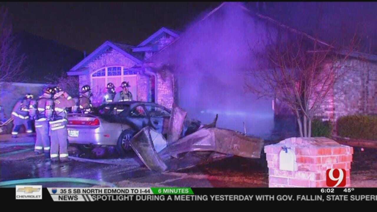Firefighters Respond To House Fire In NW OKC