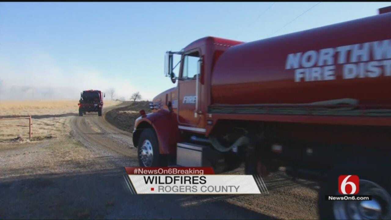Homeowners Save Neighbors' Property In Oologah Wildfire