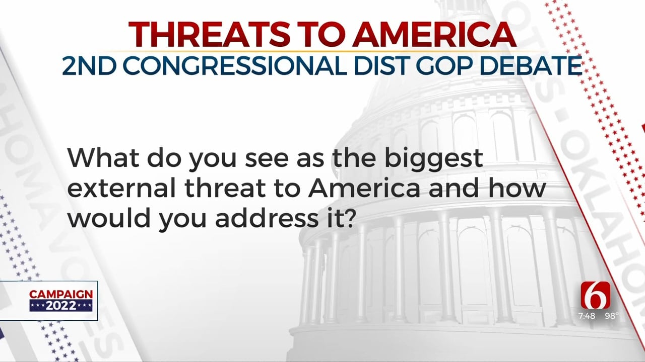 Republican Runoff Congressional Debate: Threats To America