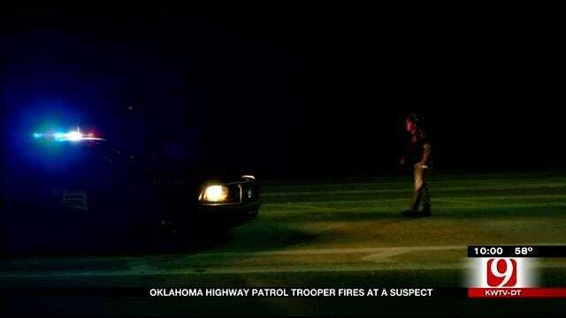 OHP: Trooper Shoots At Suspect On Turner Turnpike, No Injuries