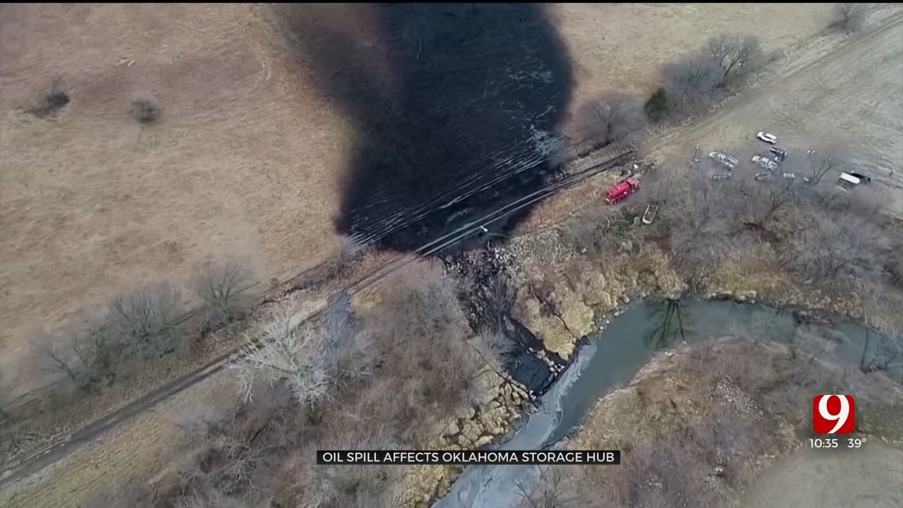 Oil Spill In Kansas Affects Oklahoma Storage Hub