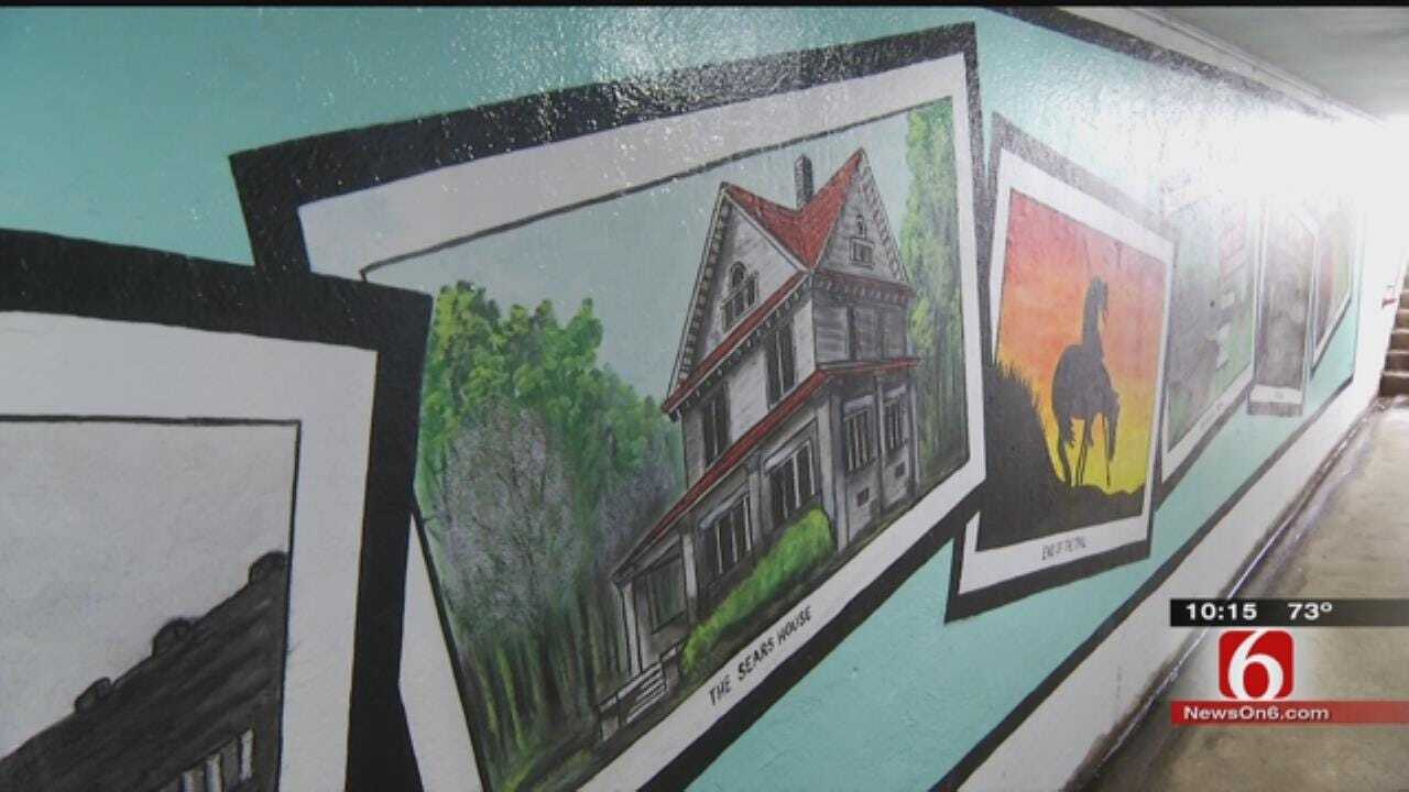 Chelsea's New Route 66 Mural Brings In Tourists, Vandals