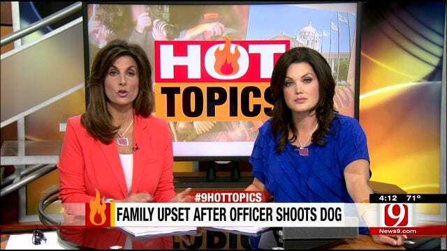 Hot Topics: Family Upset After Officer Shoots Dog