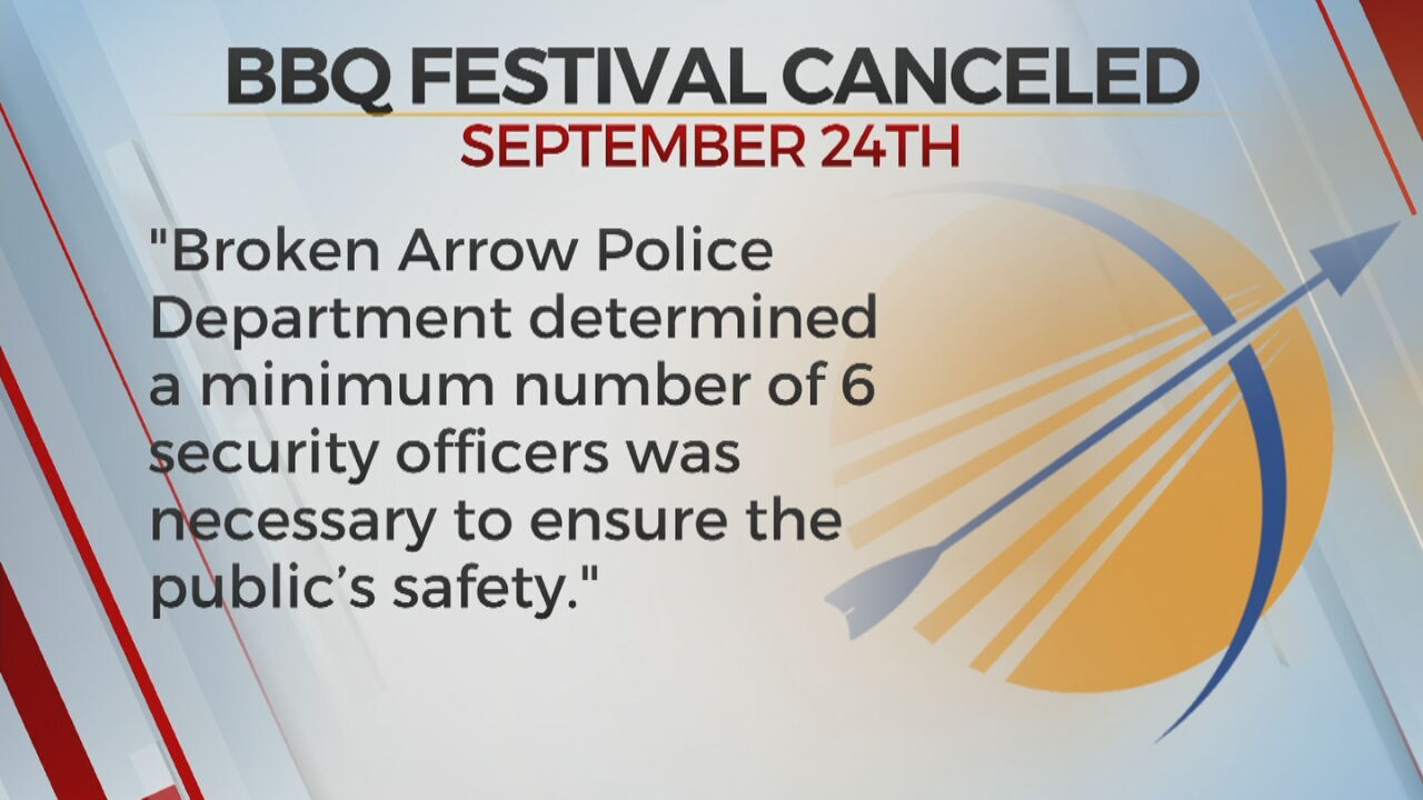 City Of Broken Arrow Releases New Details On Barbecue Festival Cancelation 
