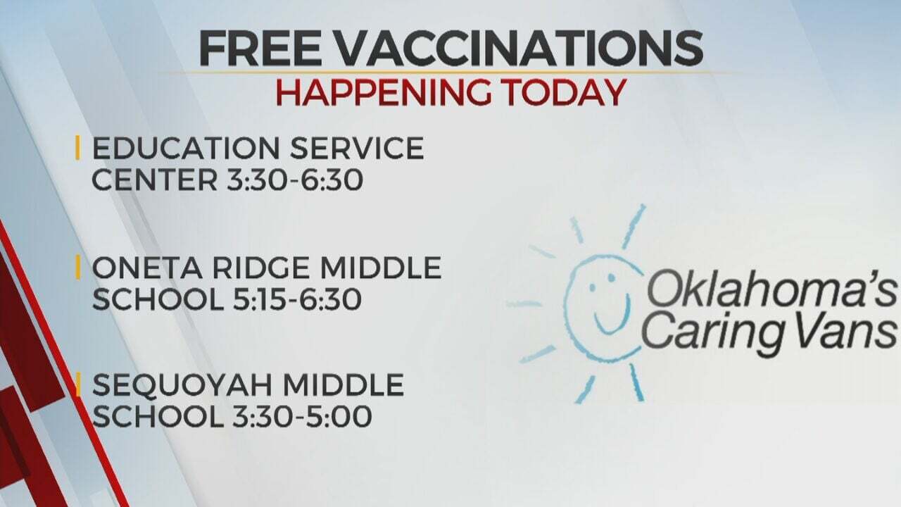 Oklahoma Caring Vans To Offer Vaccines To Students At Broken Arrow Public Schools
