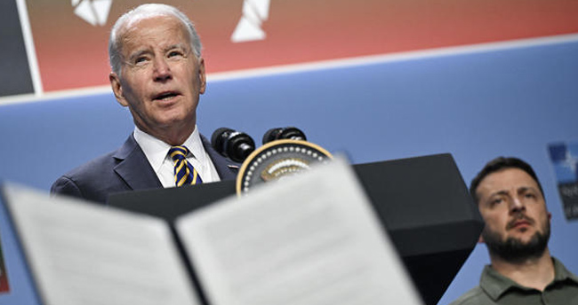 Biden, G7 Leaders Announce Joint Declaration Of Support For Ukraine At NATO Summit