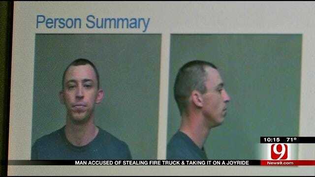 Lincoln County Man Accused Of Breaking Into Fire Station, Stealing Fire Truck