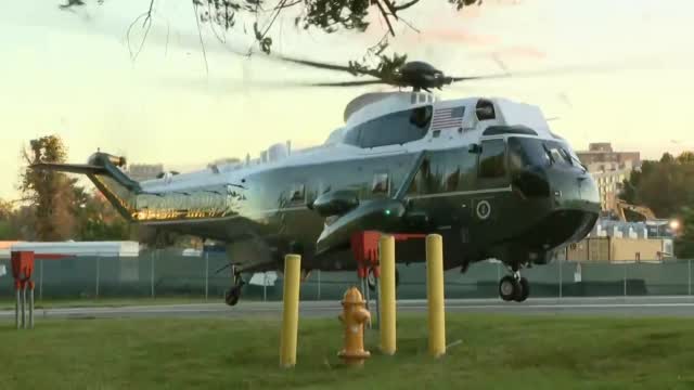WATCH: President Trump Arrives At Walter Reed After Testing Positive For COVID-19