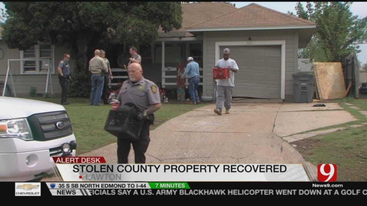 Chase Leads Lawton Police To Home Full Of Stolen Property