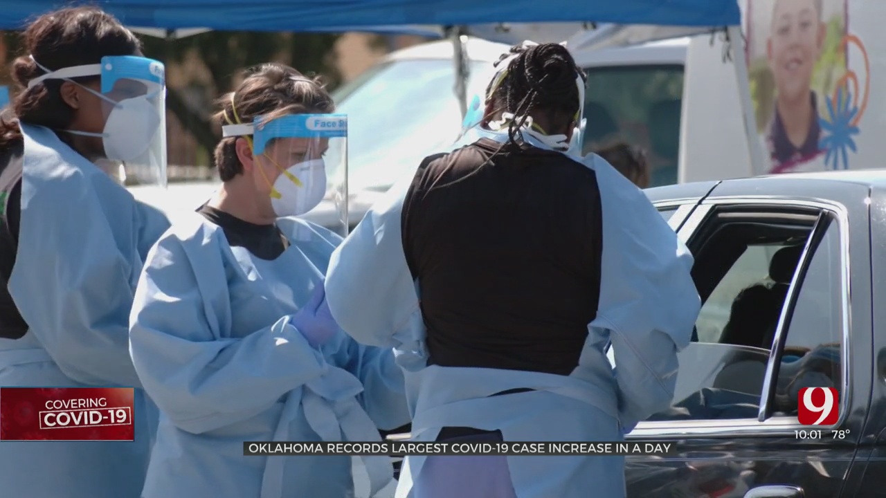 Coronavirus In Oklahoma: Health Dept. Reports Largest Single-Day Increase