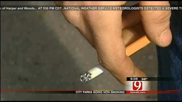 Anti-Tobacco Signs To Be Put Up At Oklahoma City Parks