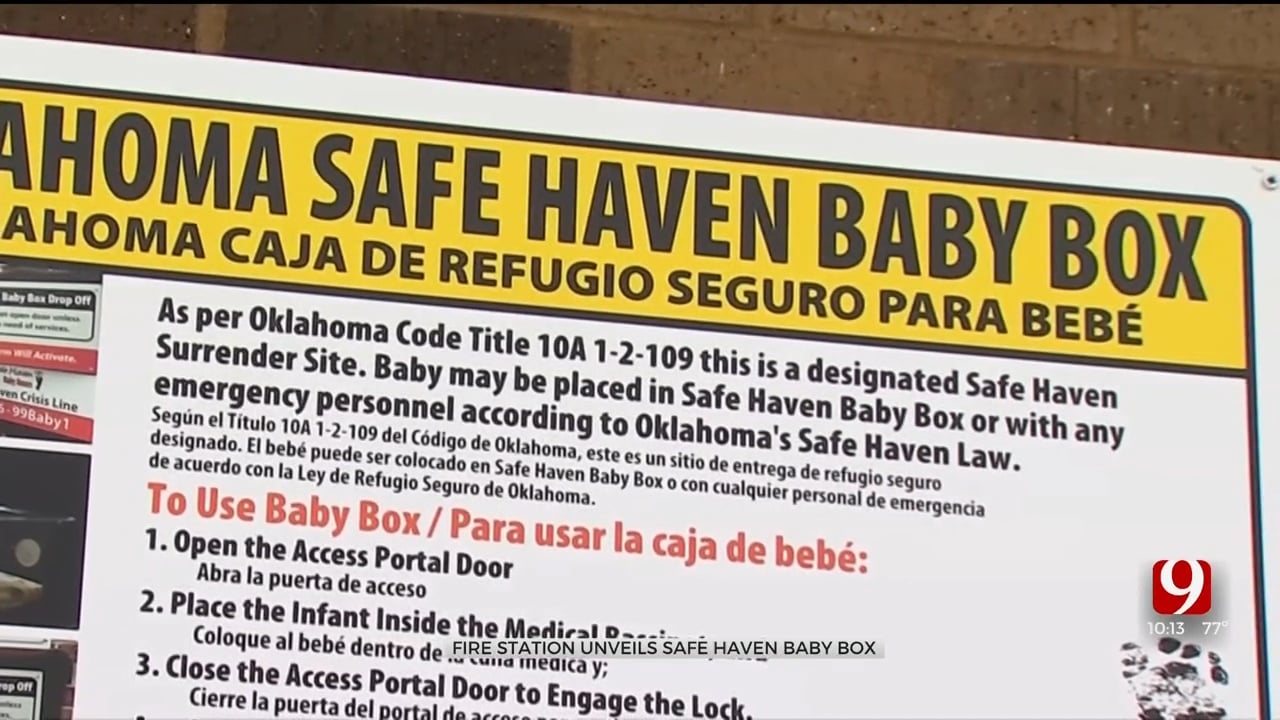 Oklahoma’s First Safe Haven Baby Box Located In OKC
