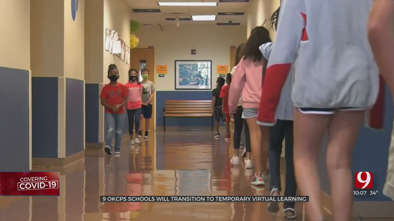 OKCPS Moves 9 Schools Virtual, Anticipates More Will Join As COVID Cases Rise