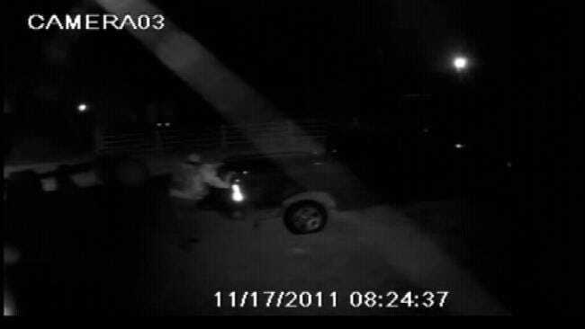 WEB EXTRA: Surveillance Video From Stone Bluff Fire Department