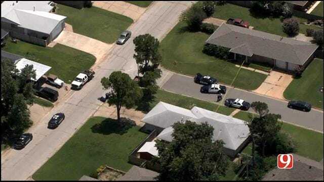 WEB EXTRA: SkyNews 9 Flies Over Deadly Shooting In SW OKC